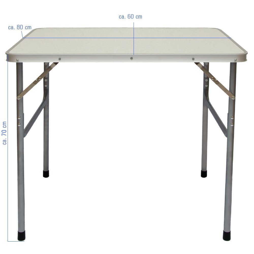 Campingtisch aus Aluminium