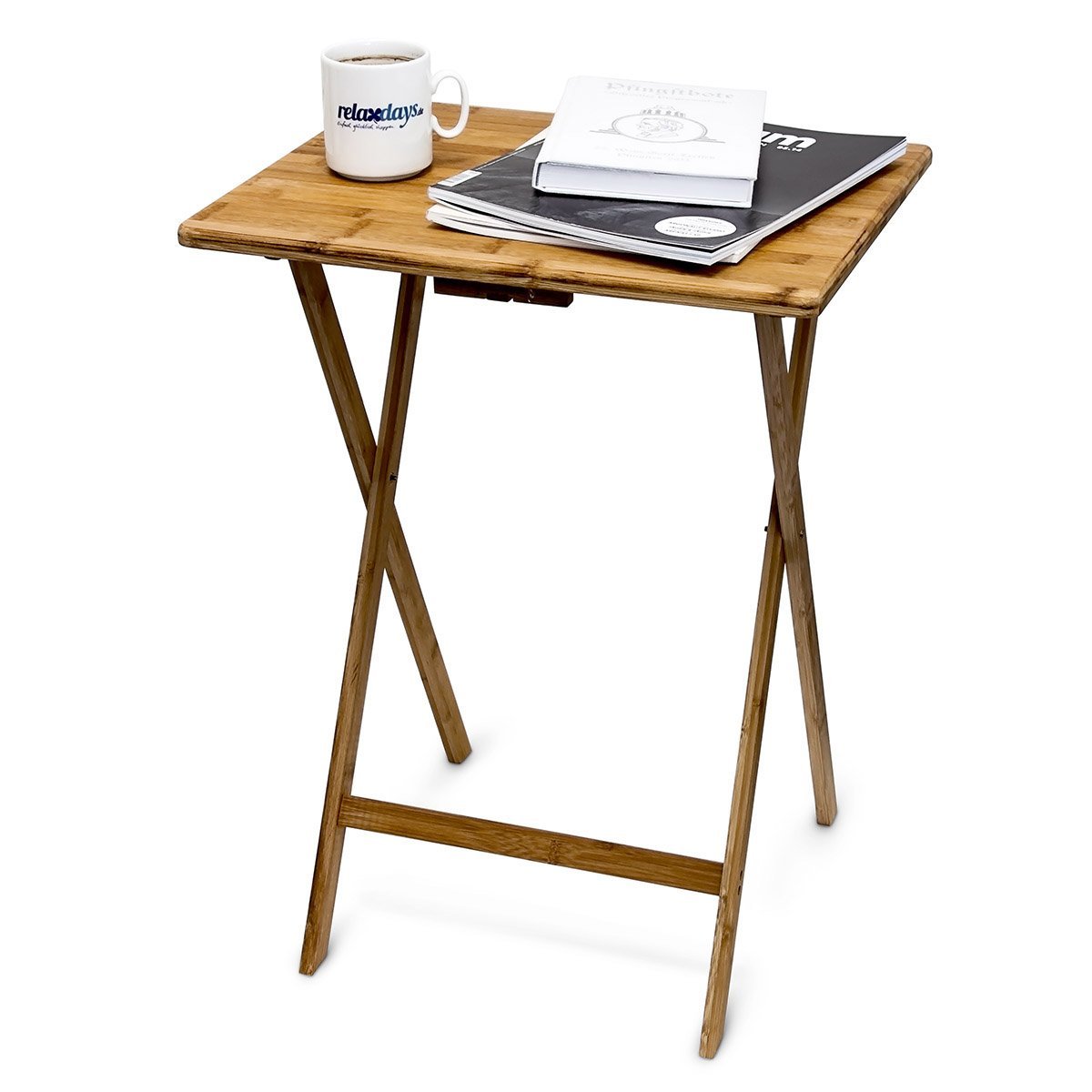 Relaxdays Beistelltisch zum Klappen