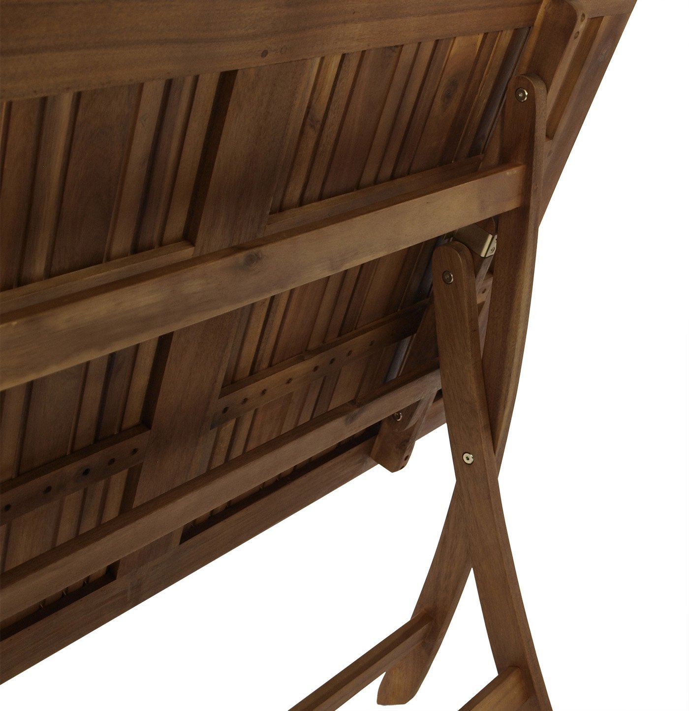 TPFGarden Klapptisch MENORCA aus Akazienholz, 5-fach verstellbar 1